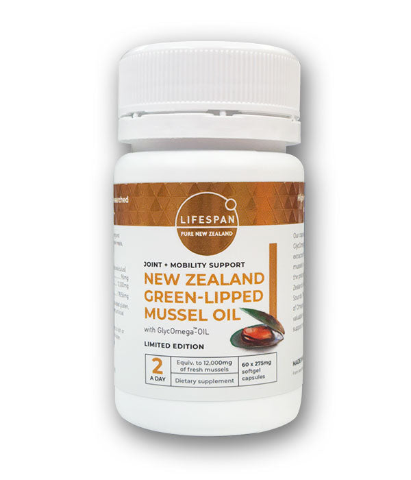 LIFESPAN GREEN LIPPED MUSSEL OIL 12000 60CAP